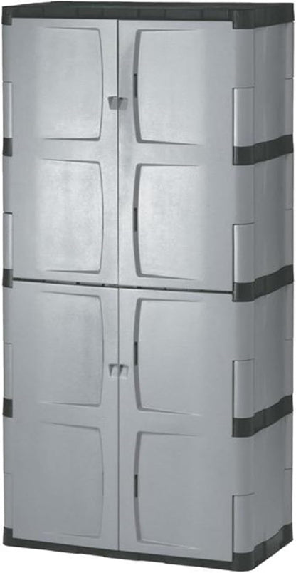 Rubbermaid Freestanding Storage Cabinet Five Shelf by Unknown