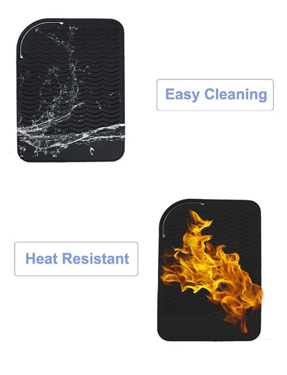 Heat Resistant Mat for Curling Iron, Flat Irons and Hair Straightener Hair - Image 5