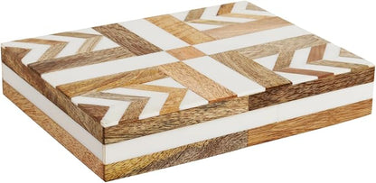 Handicrafts Home White Decorative Storage Box by HandicraftsHome