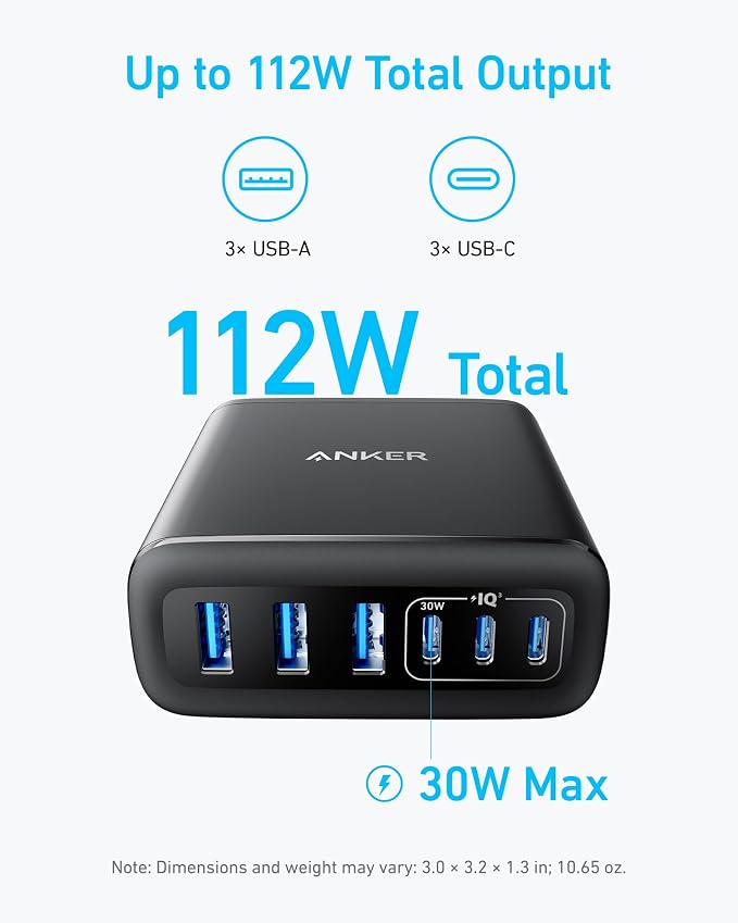Anker Desktop Charger, Fast Charging USB C Charger - Image 4