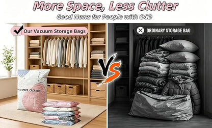 No-Pump Vacuum Storage Bags, 2026 New Cube Compression Space Saver Bags - Image 4