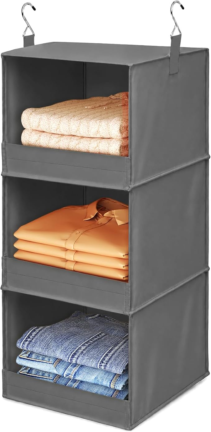 Lifewit 3 Tier Hanging Closet Storage Organizer by Lifewit