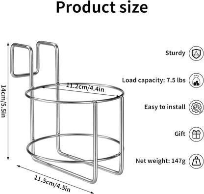 Cup Holder for Bed, 4.4x4.5x5.5in Metal Premium Bedside Cup Holder Practical - Image 2