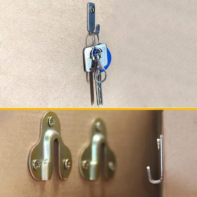 20pcs Heavy Duty Hanger 304 Stainless Steel Wall Mounted Mini J Hook - Image 4