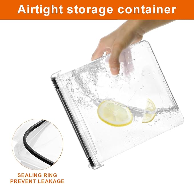 4 Pack Airtight Food Storage Containers - Image 4