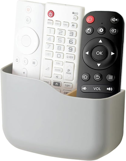 SUNFICON Adhesive Remote Control Holder Universal TV Remote Organizer Caddy Box by SUNFICON