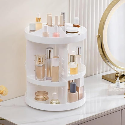 HBlife Extra Large 360 Rotating Makeup Organizer Adjustable Carousel Large - Image 7