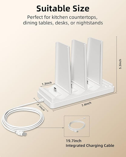 EZVALO Charging Station for Under Cabinet Lighting, Charging Base Compatible - Image 8