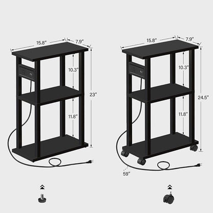 TUTOTAK Small Narrow Side Table - Image 3