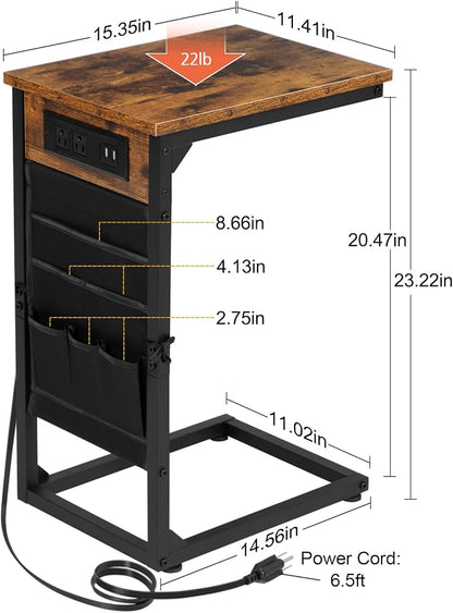 AMHANCIBLE C Shaped End Table - Image 3