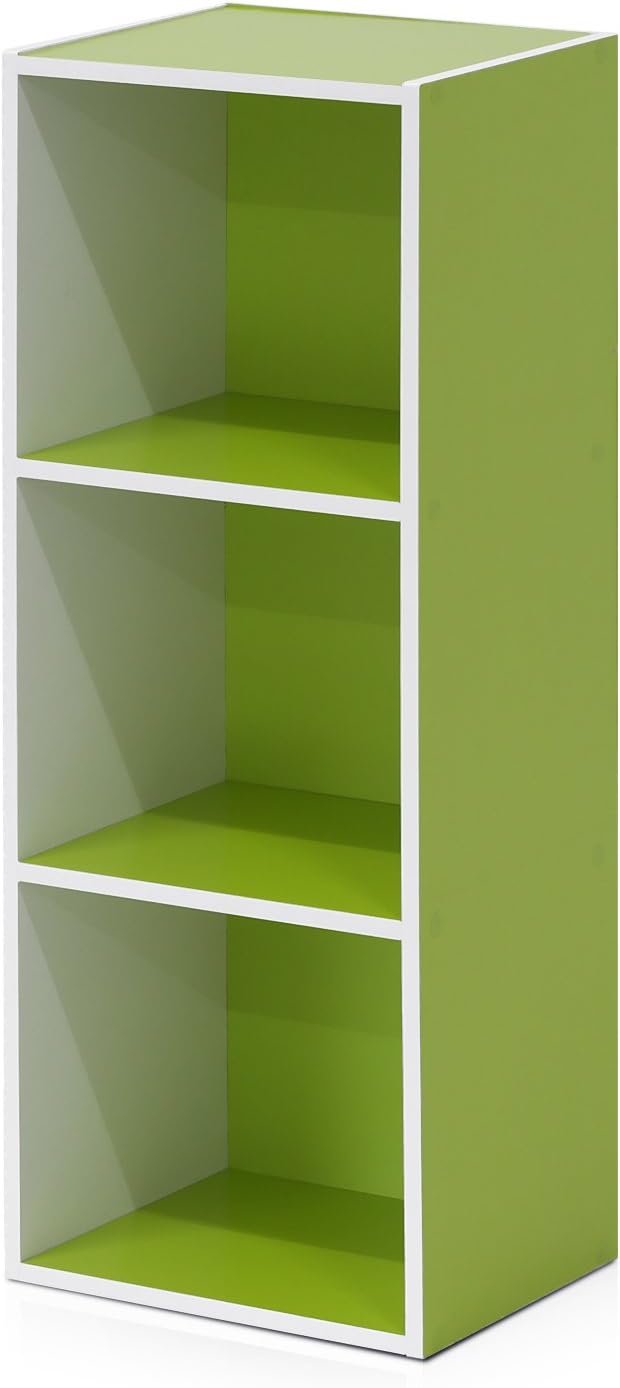Furinno LUDER Book Shelf, 3-Cube Bookshelf, Bookcase - Image 5