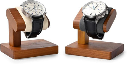 Oirlv Solid Wood Single Watch Display Stand Showcase Bracelet Bangle Jewelry - Image 4