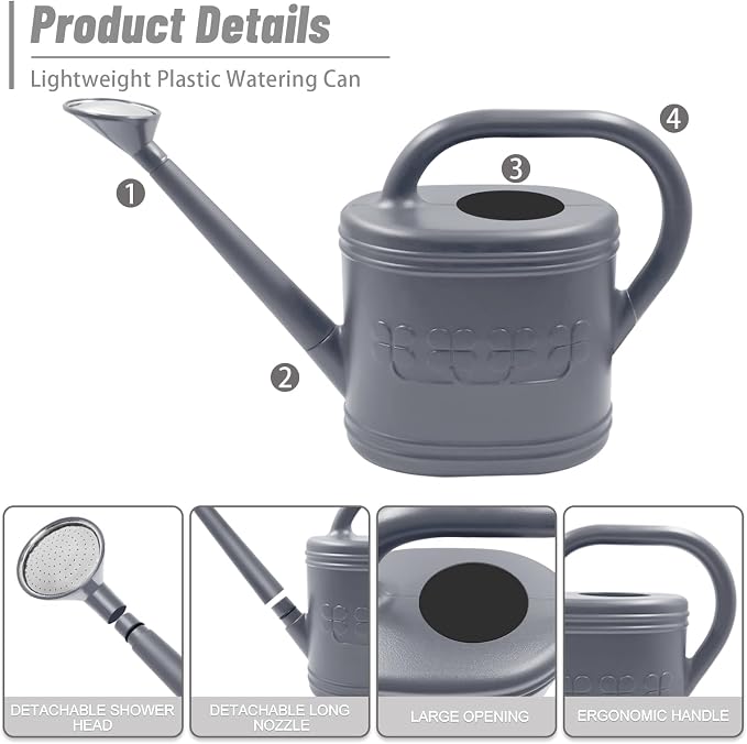 Watering Can for Indoor & Outdoor Plants, Plant Watering Can - Image 6