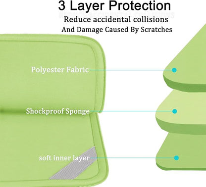 Laptop Sleeve 15.6 inch, Shockproof Protective Computer Carrying Cover - Image 4