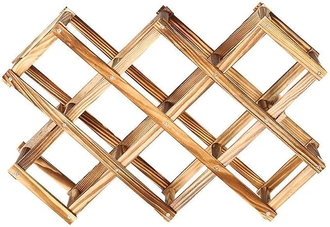 Freestanding Stackable Wine Rack Organizer - Image 9