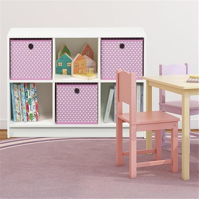 Furinno BASIC Book Shelf, 6-Cube Bookshelf - Image 2