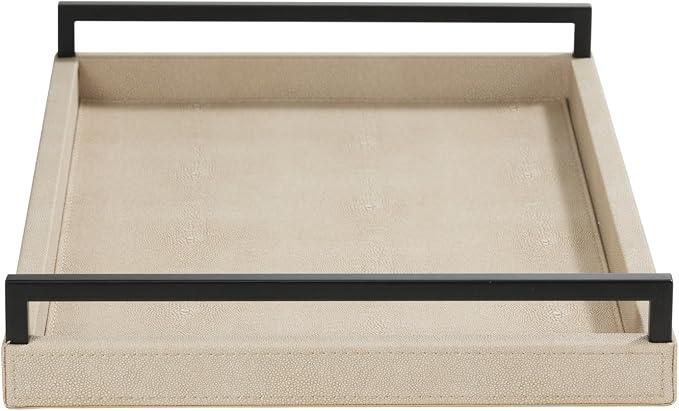 Sagala Ivory Shagreen Serving Tray - Image 2