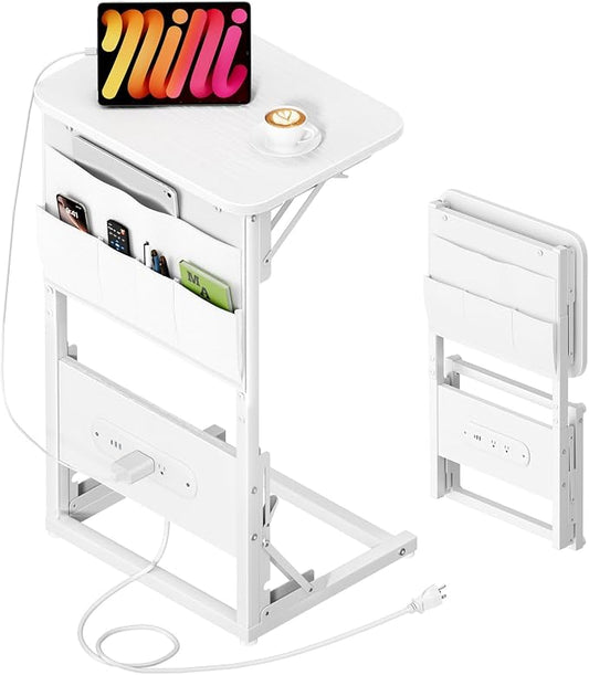 HLDIRECT C Shaped End Table by HLDIRECT