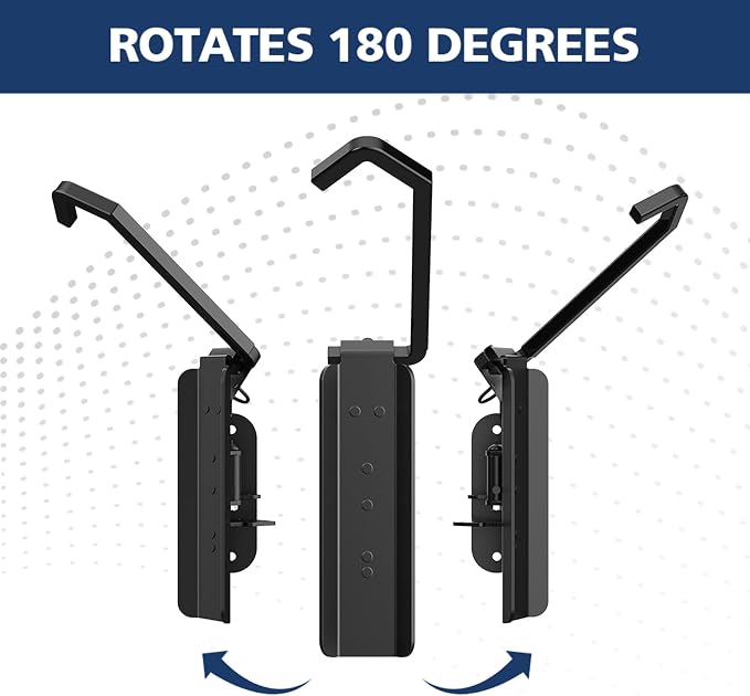 Swivel Bike Wall Mount, Vertical Bicycle Rack - Image 5