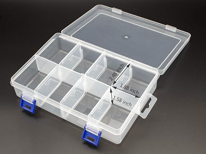 Plastic Compartment Storage Box - Image 3