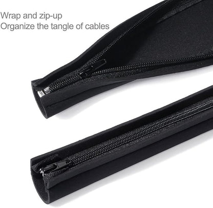 JOTO 4 Pack Cable Management Sleeve 19-20 Inches -Black | Cord Organizer System - Image 3