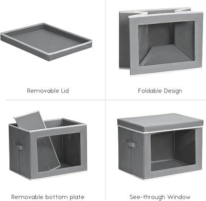 Homsorout Storage Bins with Lids - Image 7