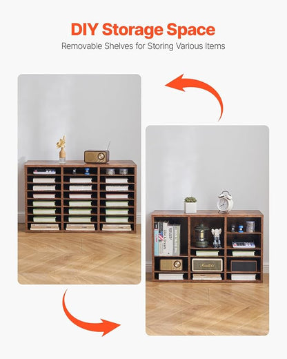 VEVOR Literature Organizer, 24 Compartments Office Mailbox - Image 7