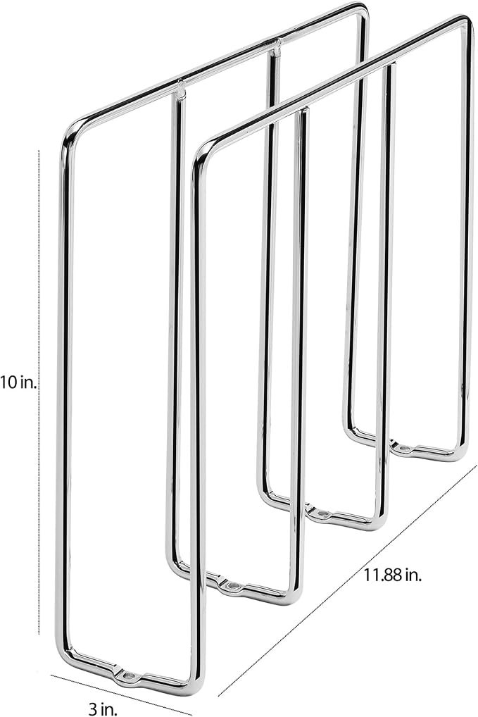Rev-A-Shelf U-Shaped Wire Tray Divider Bakeware Cookie Sheet Organizer - Image 4