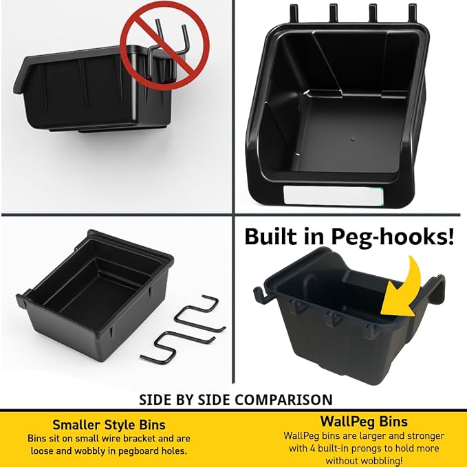 WallPeg Pegboard Bins - Image 6