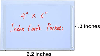 Self-adhesive Plastic 4x6 Label Holders - Image 2