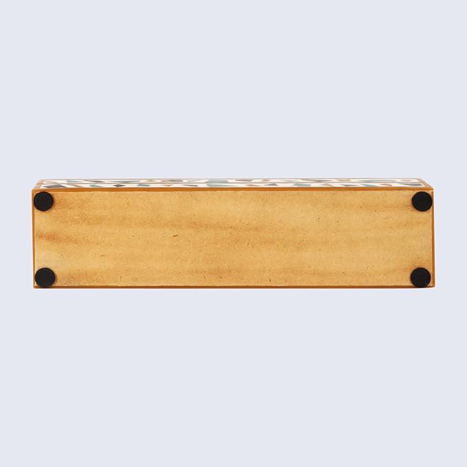 Handicrafts Home Decorative Remote Holder Box 10x2.5 – Slim Organizer Box - Image 6