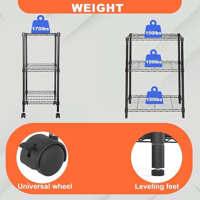 PayLessHere | 3-Tier Wire Shelf - Image 5