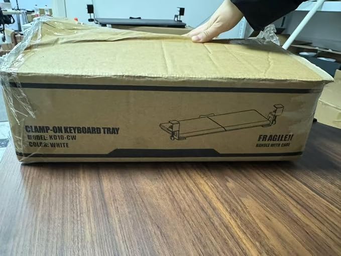 NearHub Large Keyboard Tray Under Desk Slide Out - Image 10
