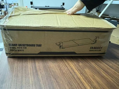 NearHub Large Keyboard Tray Under Desk Slide Out - Image 10