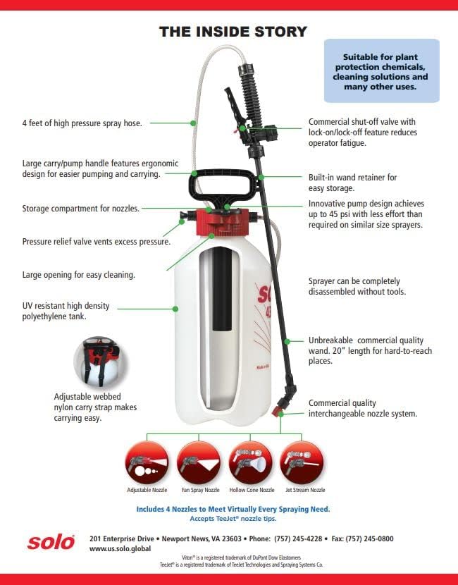 SOLO 430-2G 2-Gallon Handheld Sprayer - Image 6