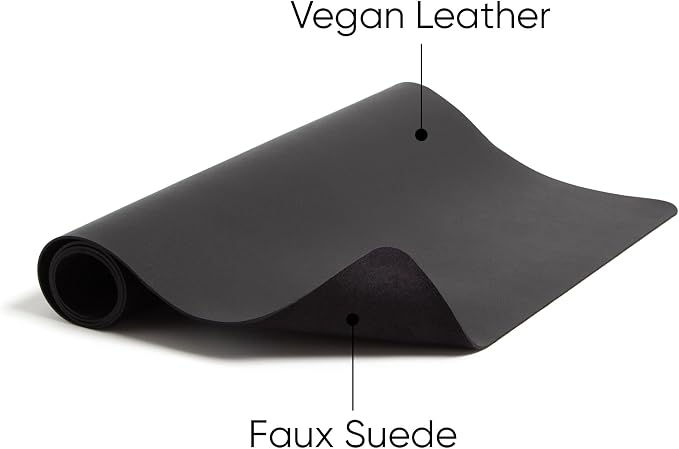 Smead Desk Pad, Vegan Leather Desk Mat - Image 2