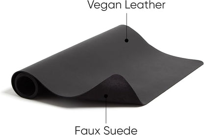 Smead Desk Pad, Vegan Leather Desk Mat - Image 2