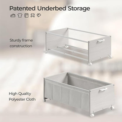 FOUCSSOMEI Under Bed Storage - Image 3