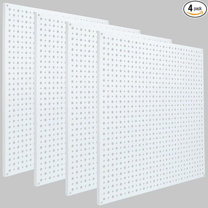 Pegboard Rack Garage Storage Steel Horizontal Peg Board Pack, Steel Pegboard by Daanxw