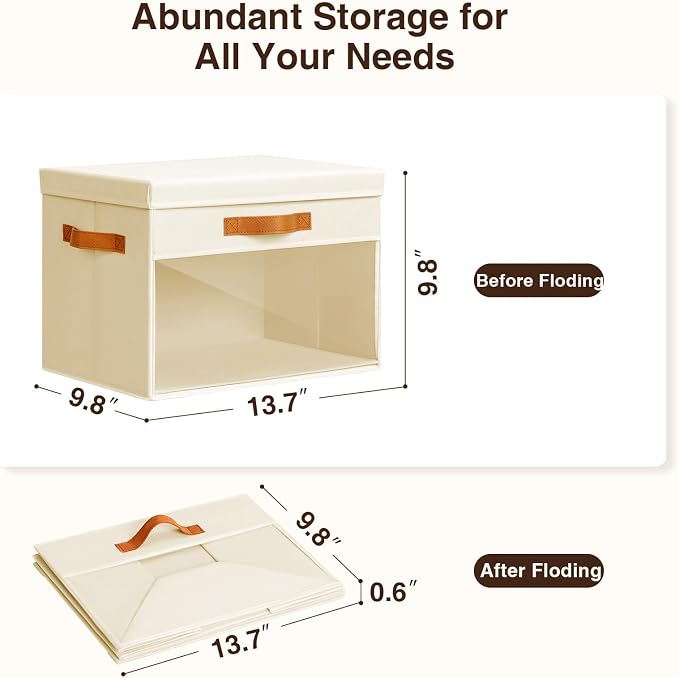 Homsorout Large Storage Bins - Image 3