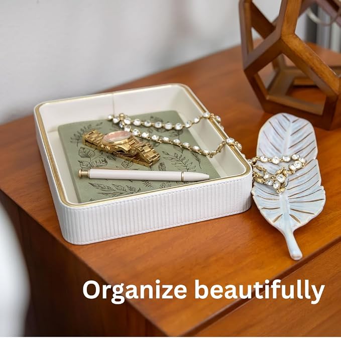 Perfume Tray Valet Tray Night Stand Bedside Organizer| Perfume Organizer - Image 5