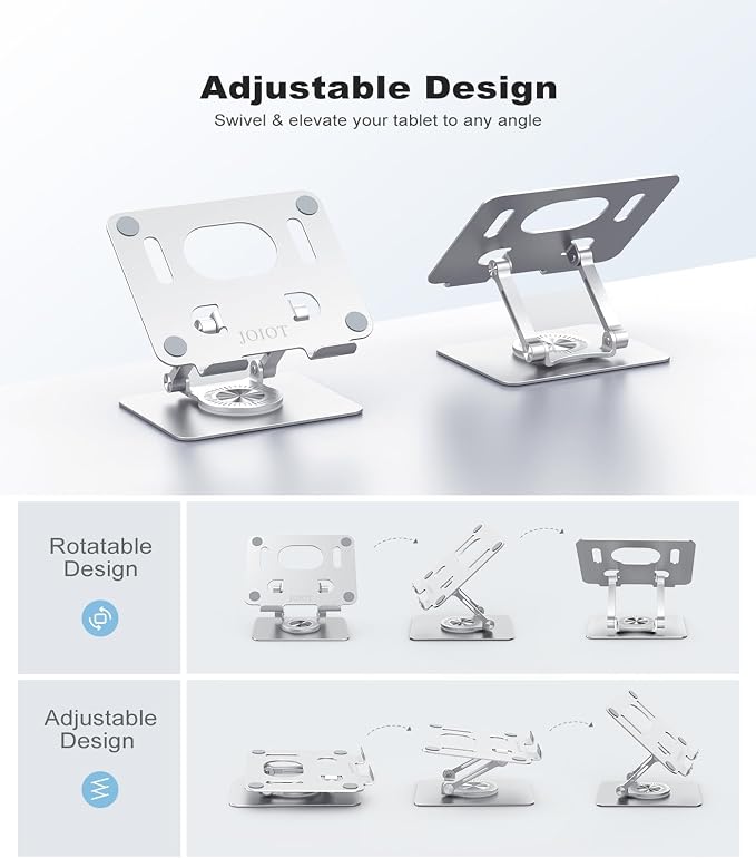 Tablet Stand, Swivel Ipad Stand - Image 3
