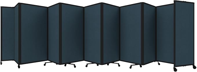 Versare Room Divider 360 Portable Wall Partition | Folding Panels | Large by VERSARE