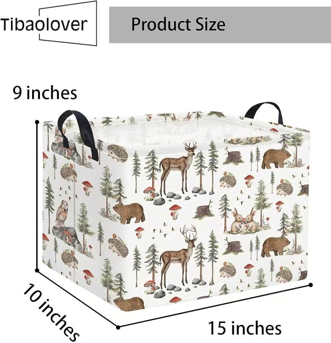 Rectangular Baby Kids Storage Basket - Image 2