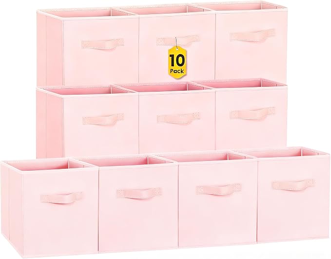 Criusia Storage Cubes- 11 Inch Cube Storage Bins by Criusia