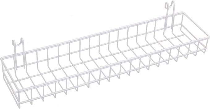 Kaforise Multipurpose Mesh Wall Metal Wire Basket, Grid Panel Hanging Tray - Image 3