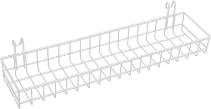 Kaforise Multipurpose Mesh Wall Metal Wire Basket, Grid Panel Hanging Tray - Image 3