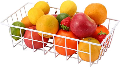 Orgneas Freezer Organizer Bins Metal Wire Storage Baskets - Image 3