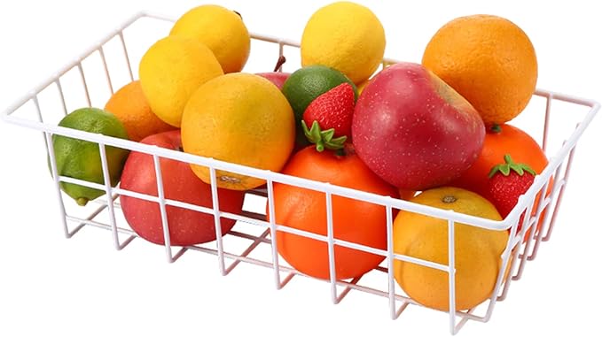 Orgneas Freezer Organizer Bins Metal Wire Storage Baskets - Image 3