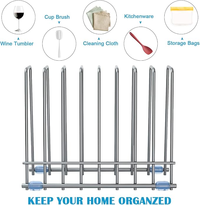 IDEATECH Reusable Silicone Bags Rack, Drying Rack - Image 3